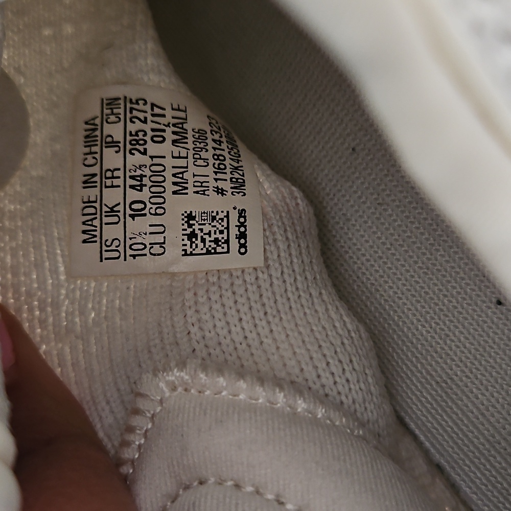Adidas Yeezy Boost 350 V2 2017 Cream White Size 10.5 - Picture 15 of 15